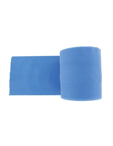 LATEX-FREE EXERCISE BAND 45 m x 14 cm x 0.35 mm - blue