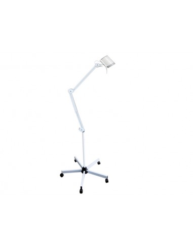 HYRIDIA 7 LEDS LIGHT with metal spring arm - trolley