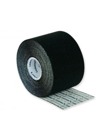 BANDAGE NEUROMUSCULAIRE LEUKOTAPE K 5 m x 5 cm - noir