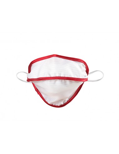 MYCROCLEAN KID REUSABLE SURGICAL MASK - BFE 99.8% - white-red