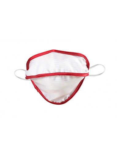 MYCROCLEAN JUNIOR/ADULT SMALL REUSABLE SURGICAL MASK - BFE 99.8% - white-red